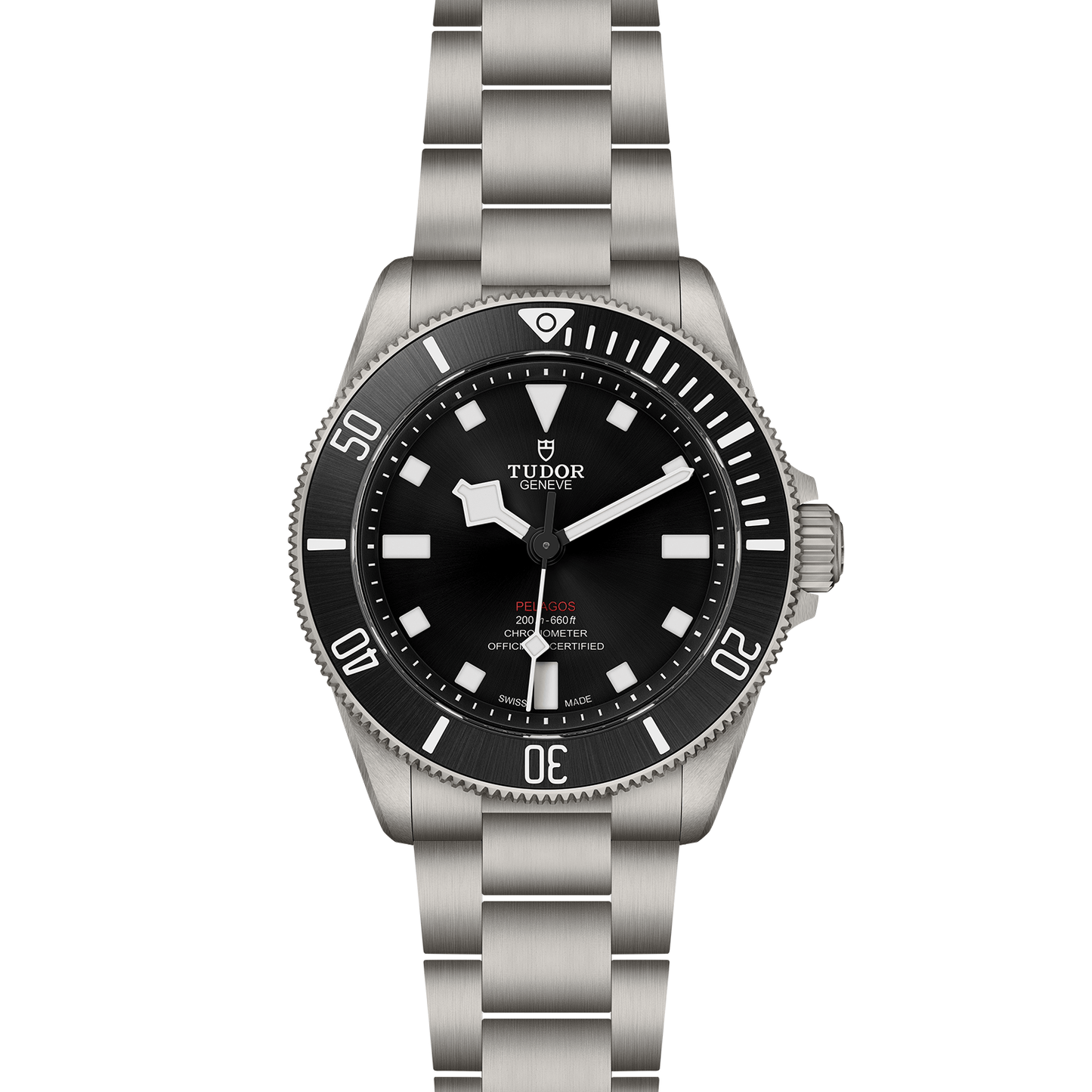 PELAGOS 39 | 39mm Titanium Case Black Dial