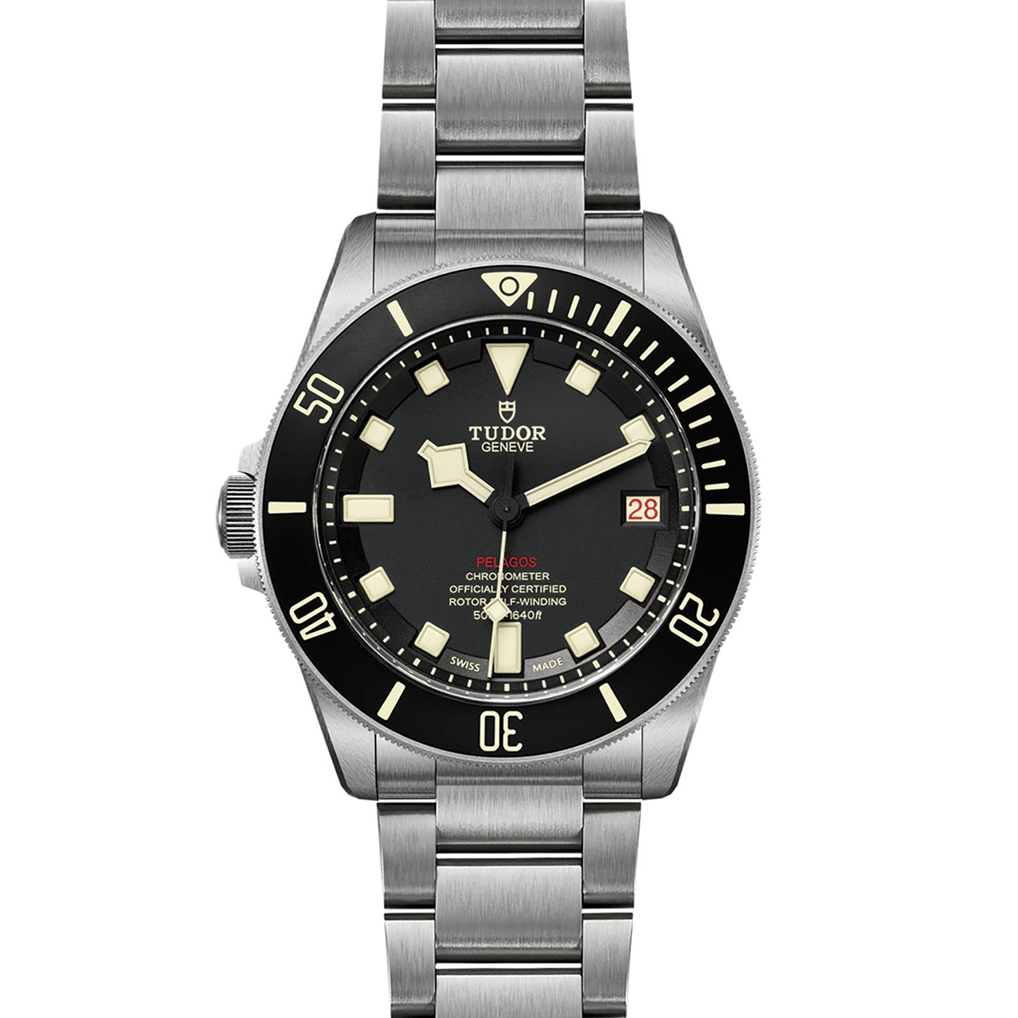 PELAGOS LHD 42mm | Titanium Case Black Dial