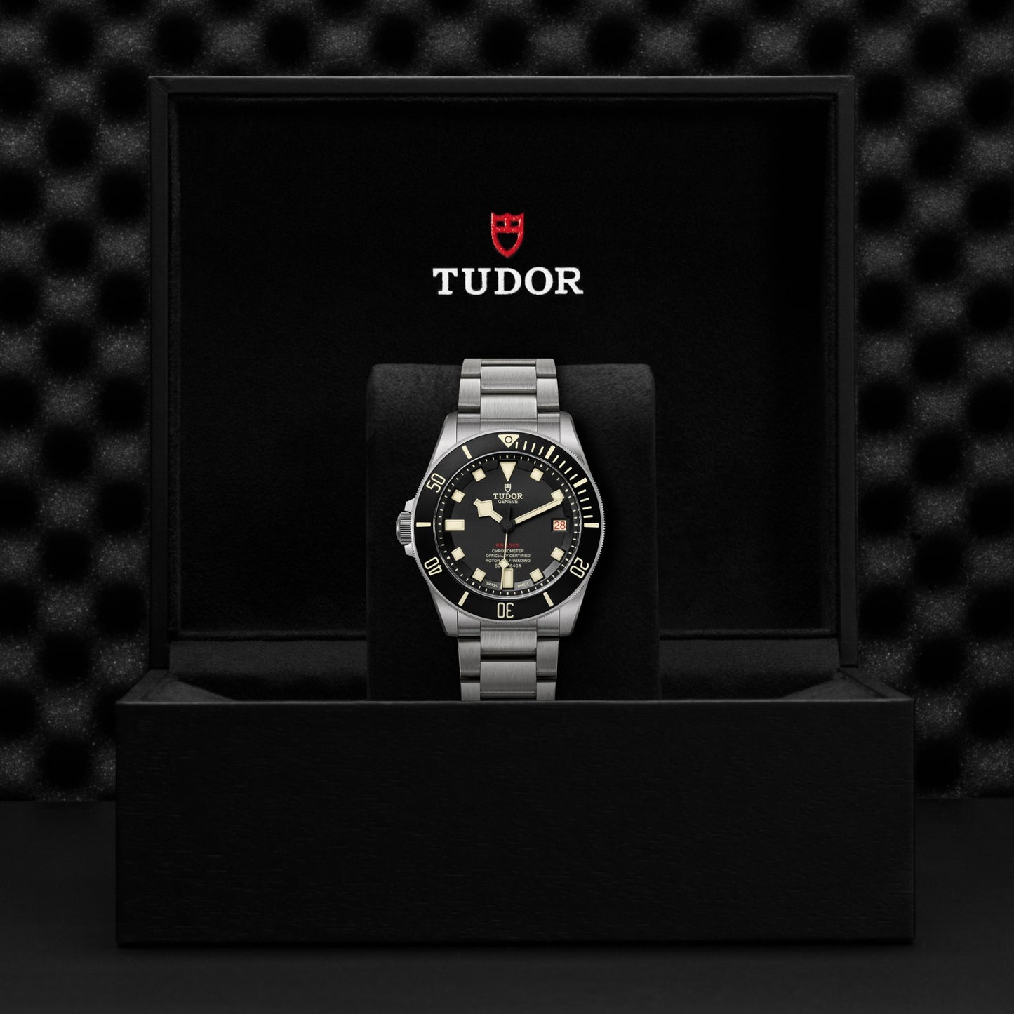 PELAGOS LHD 42mm | Titanium Case Black Dial