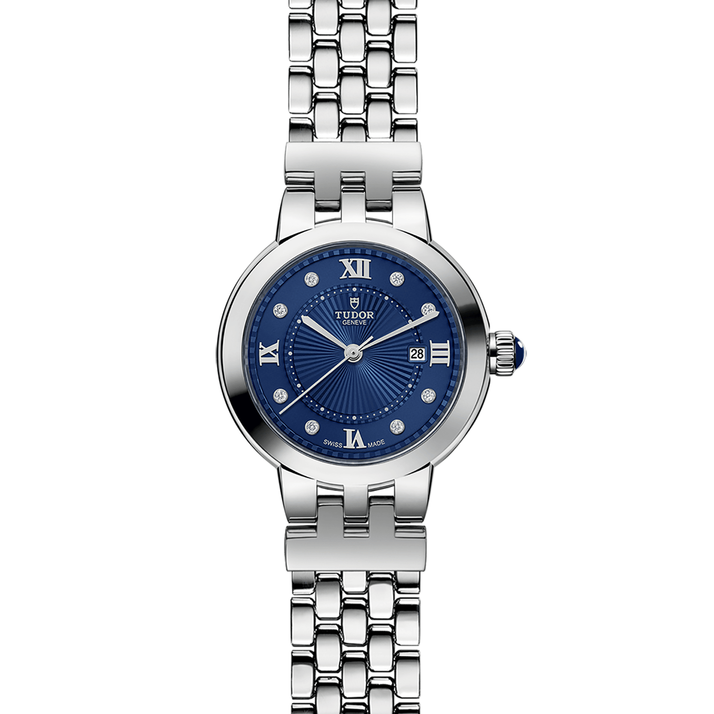 CLAIR DE ROSE 30mm | Steel Case Diamond Dot Dial