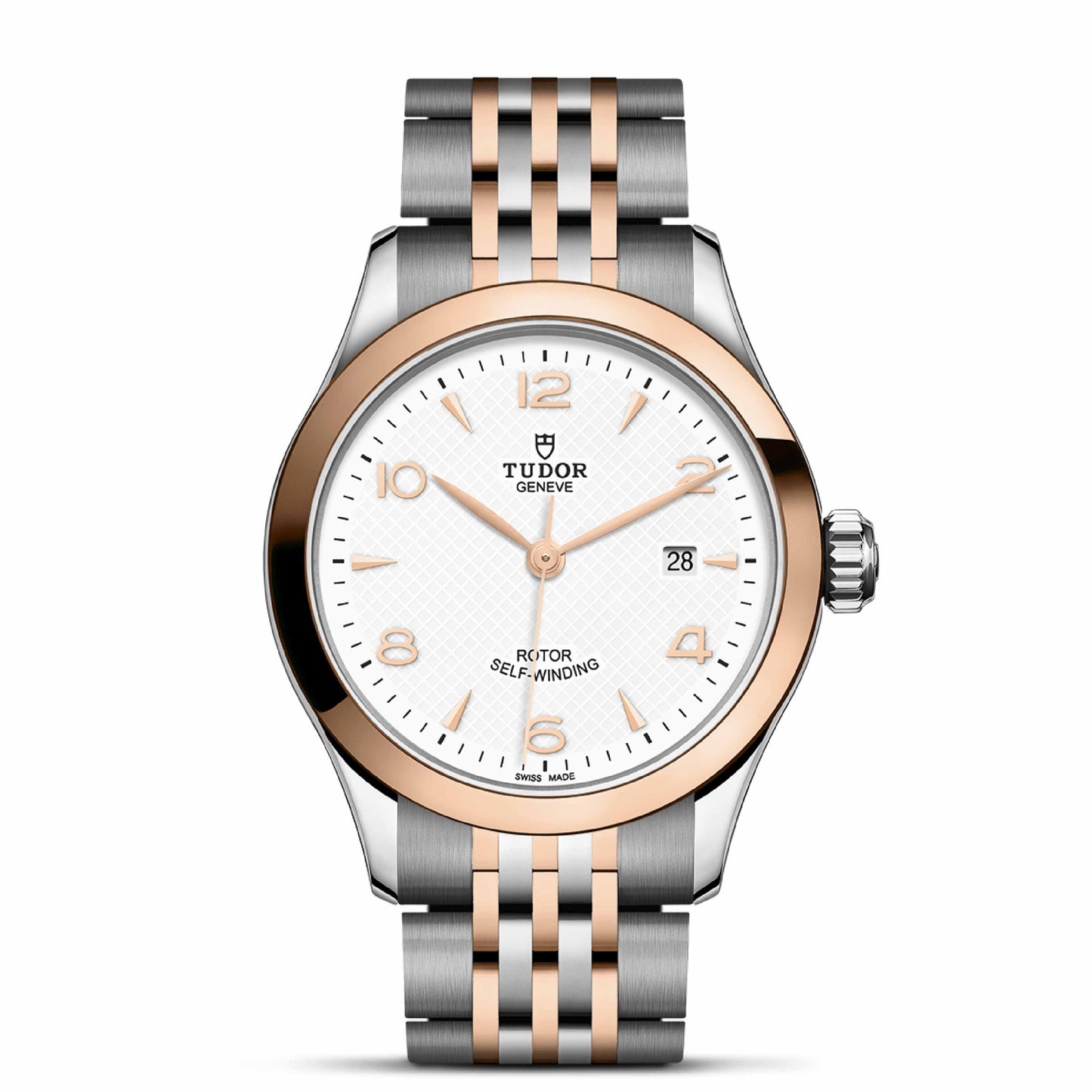 1926 28mm | Steel Case Rose Gold Bezel