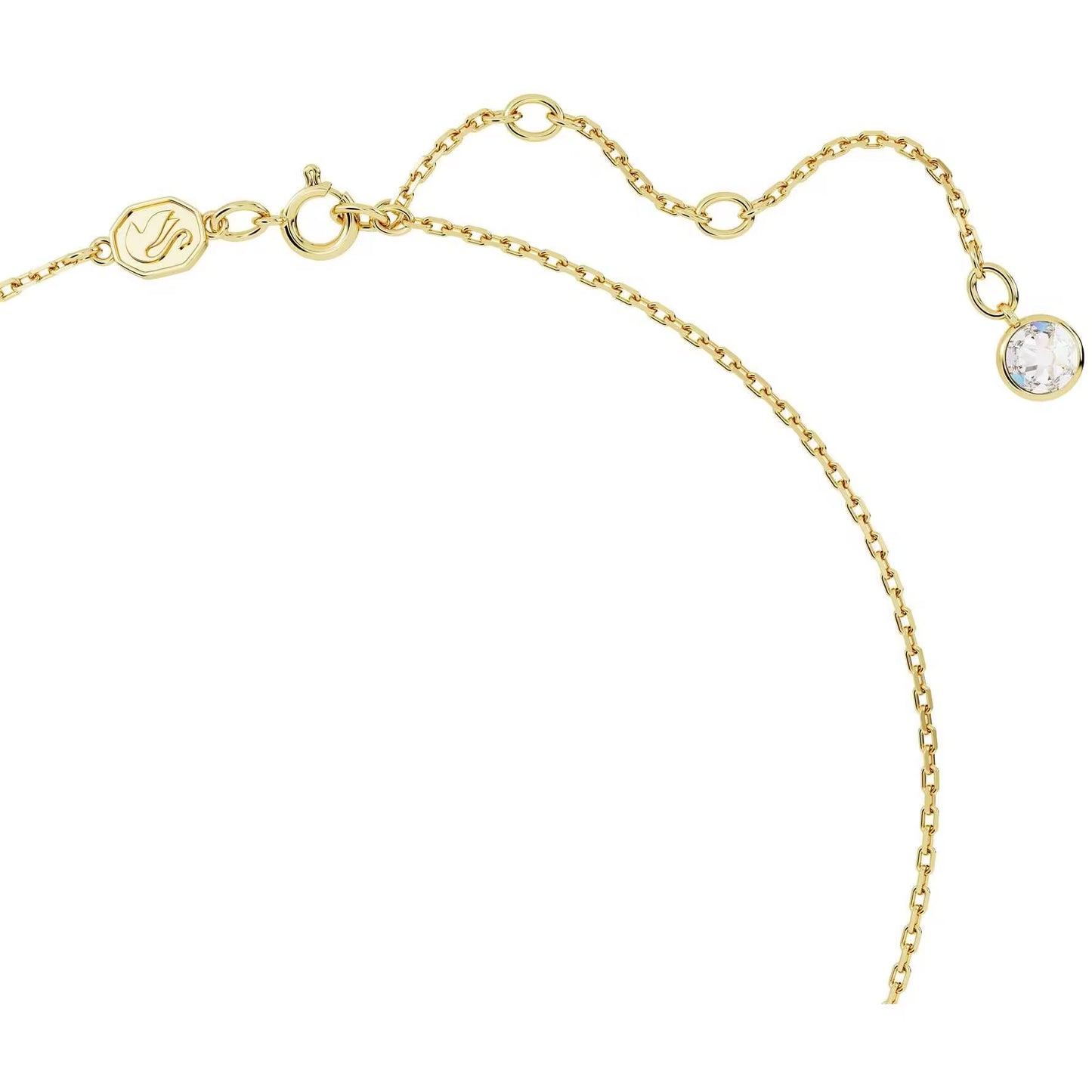 Stilla Yellow Gold Square Necklace