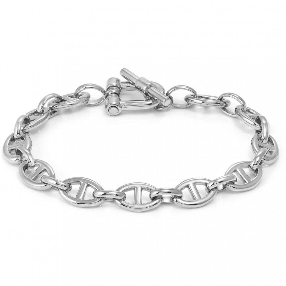 Ecclettica Navy Steel Link Small Bracelet