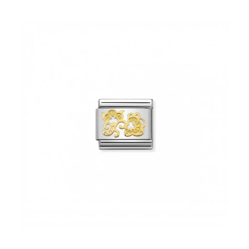 Classic Cashmere Flower Buds White Charm