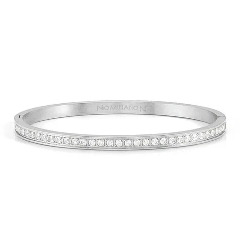 Pretty Bangles in Steel & CZ