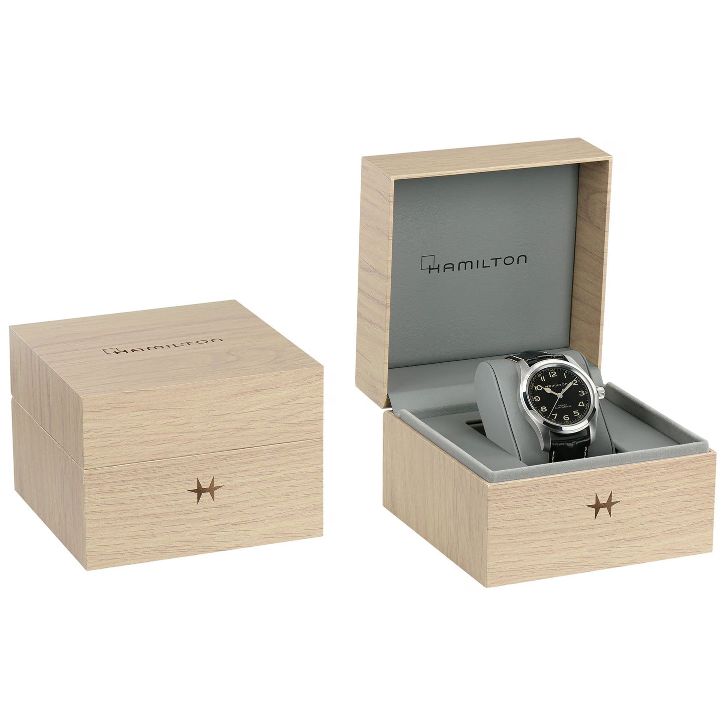 Khaki Field Murph | 42mm Stainless Steel Black Dial