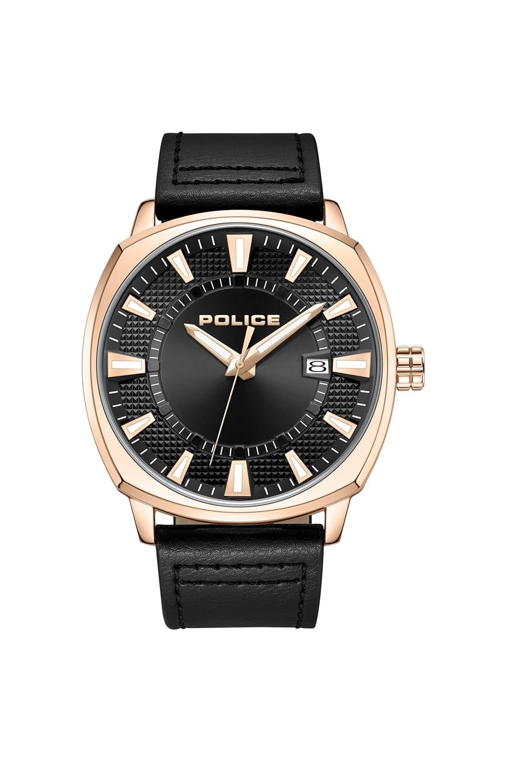 Mens Rose Bezel Watch