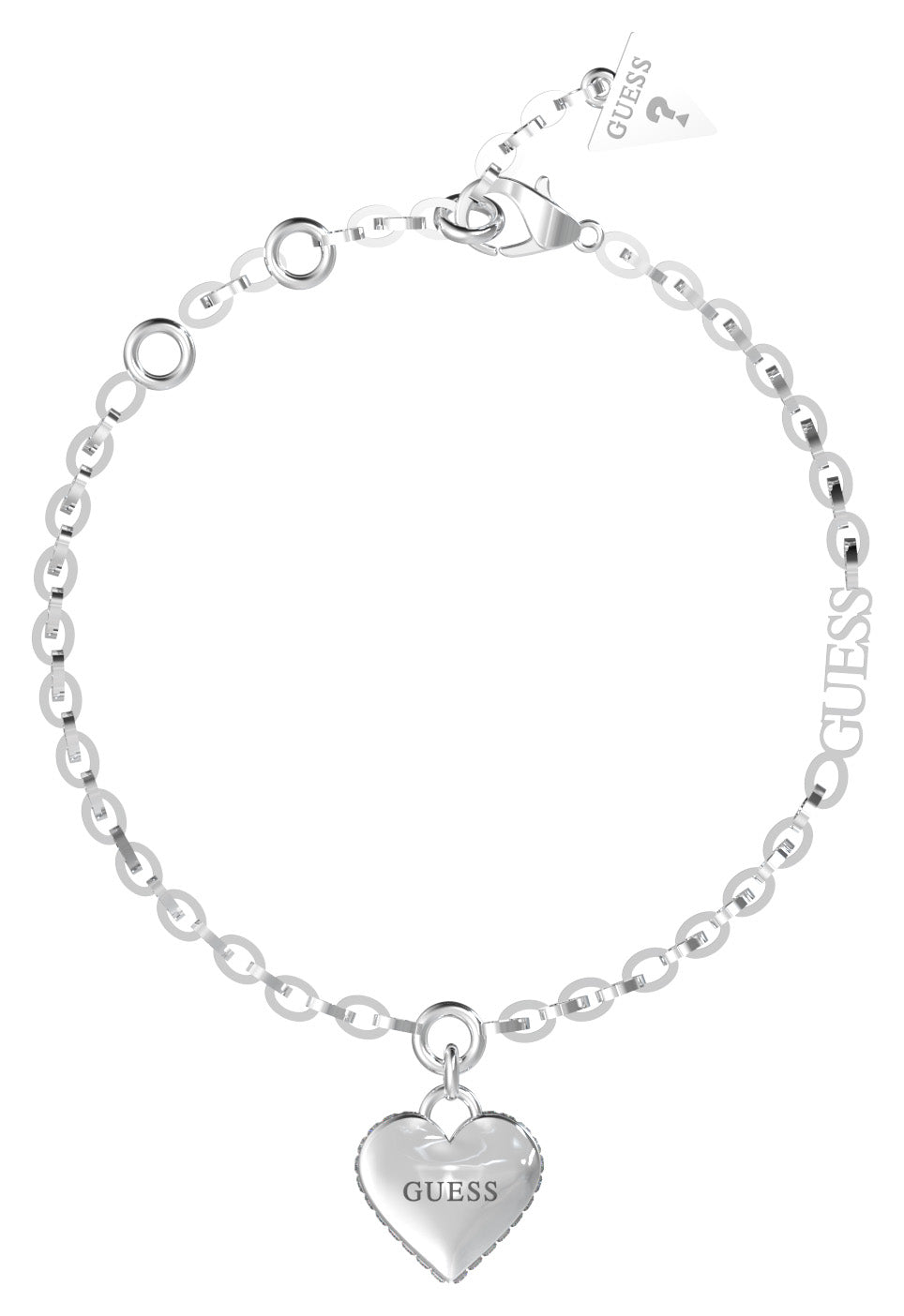 Falling In Love Silver Bracelet