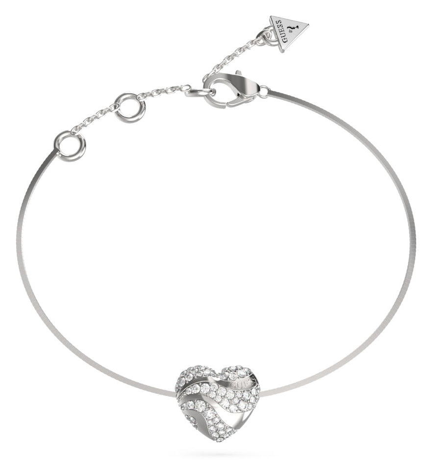 In My Heart Silver Bracelet