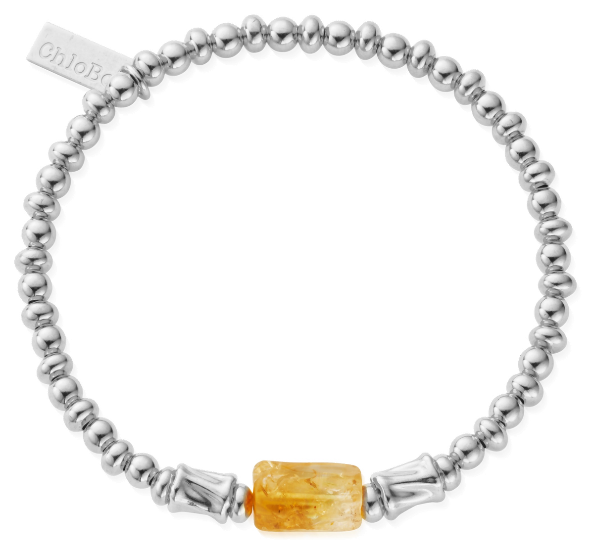 Sterling Silver Joy Spirit Bracelet - Citrine