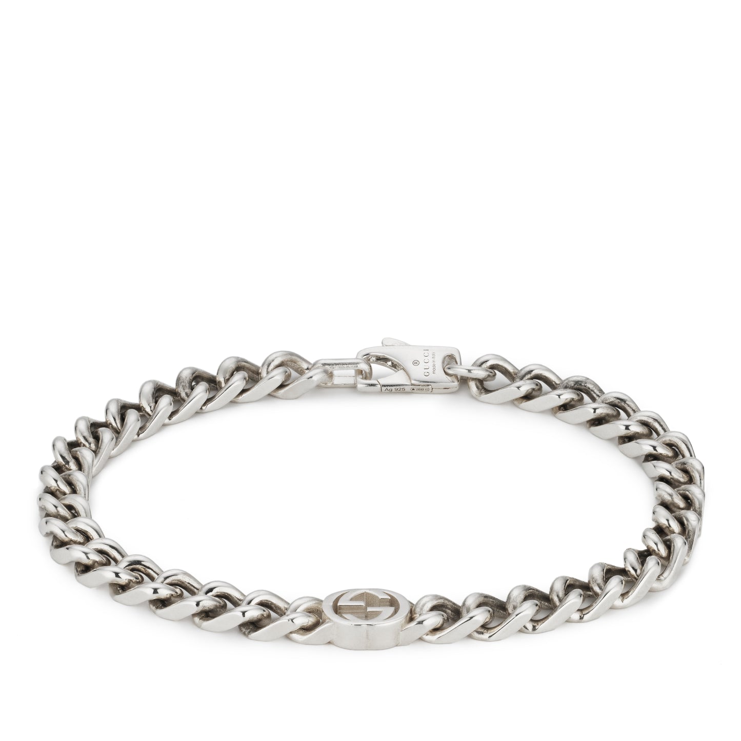 Interlocking Sterling Silver Bracelet