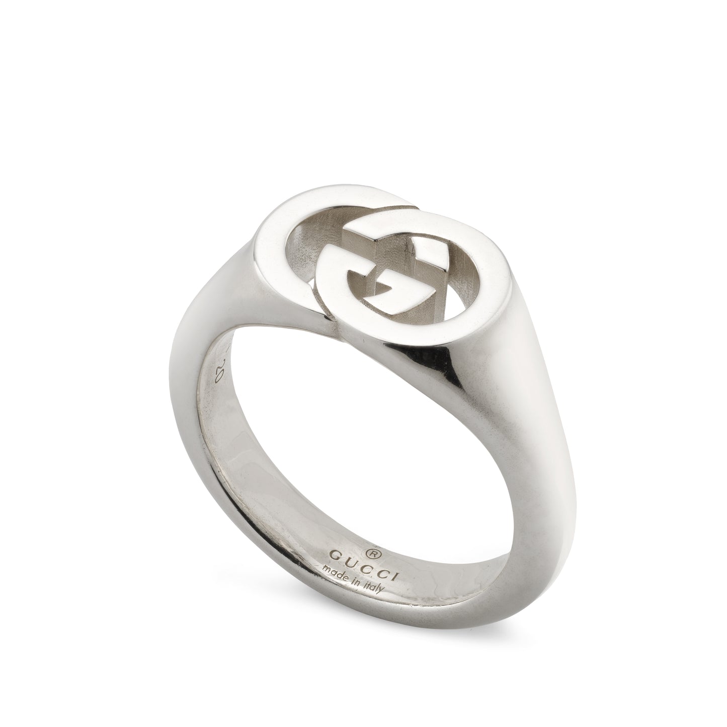 Gucci Interlocking Ring in 925 Sterling Silver