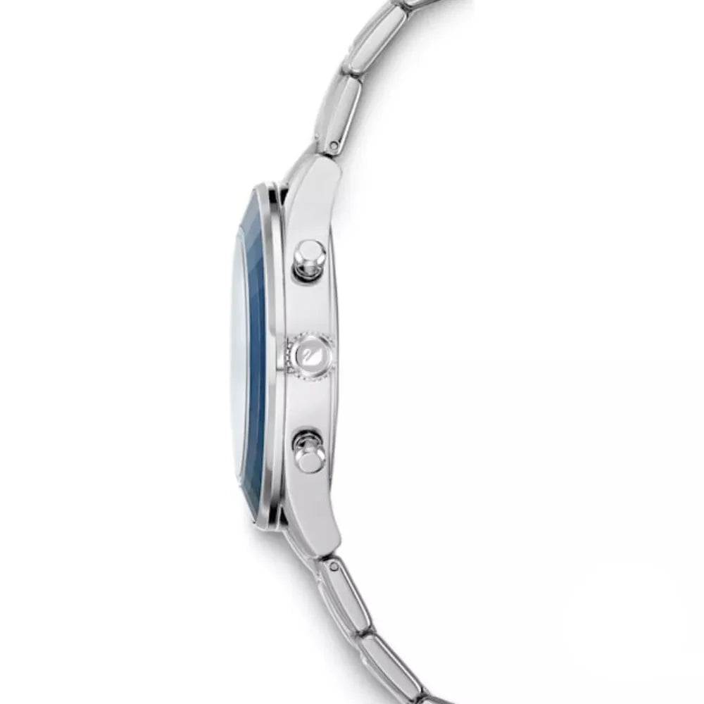 Octea Lux Sport watch, Swiss Made, Metal bracelet