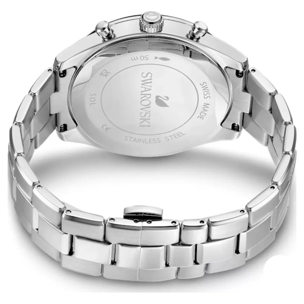 Octea Lux Sport watch, Swiss Made, Metal bracelet