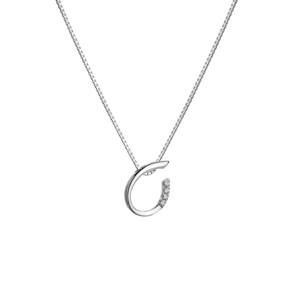 Silver Teardrop Necklace