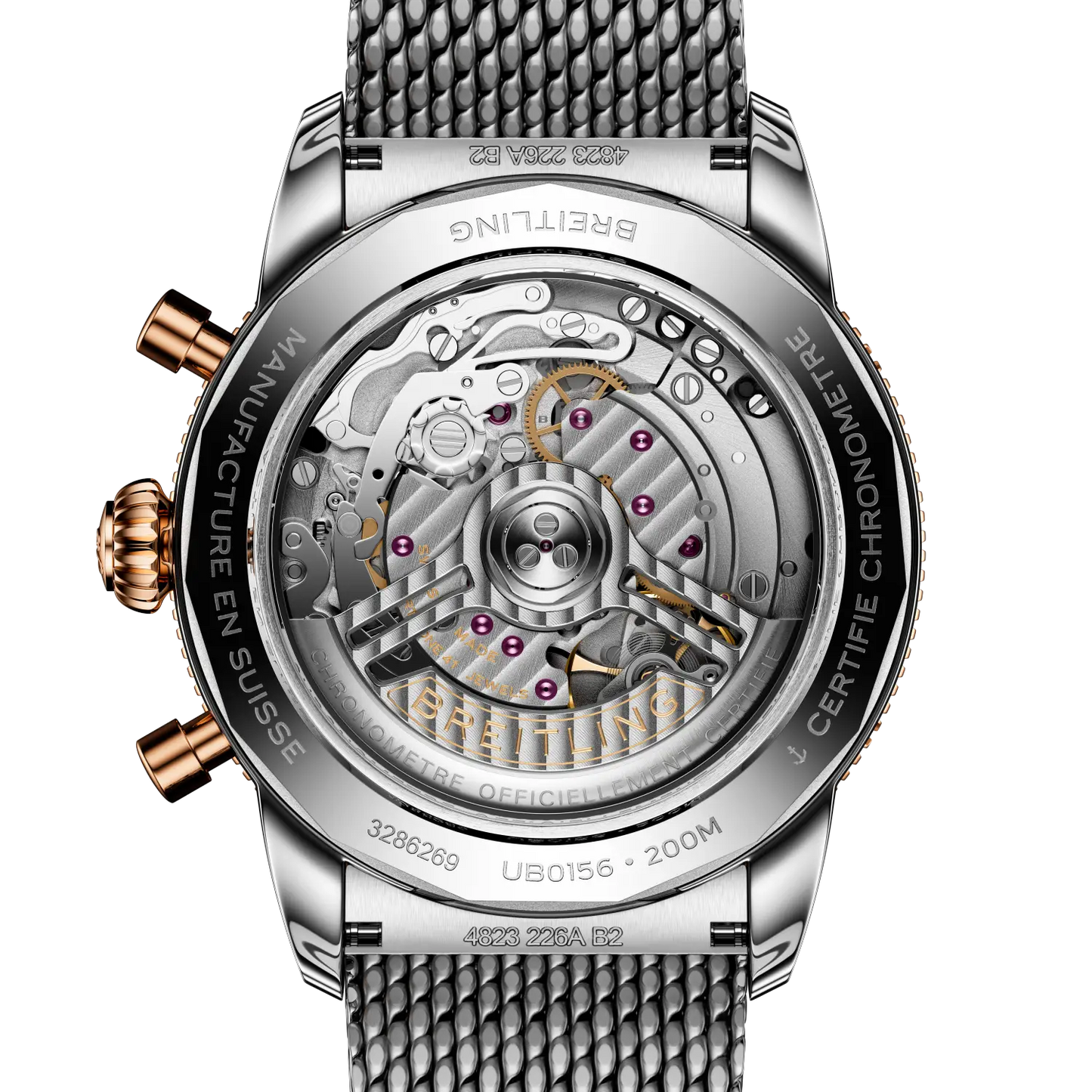 Superocean Heritage Chronograph 42mm Two-Tone Bracelet Watch