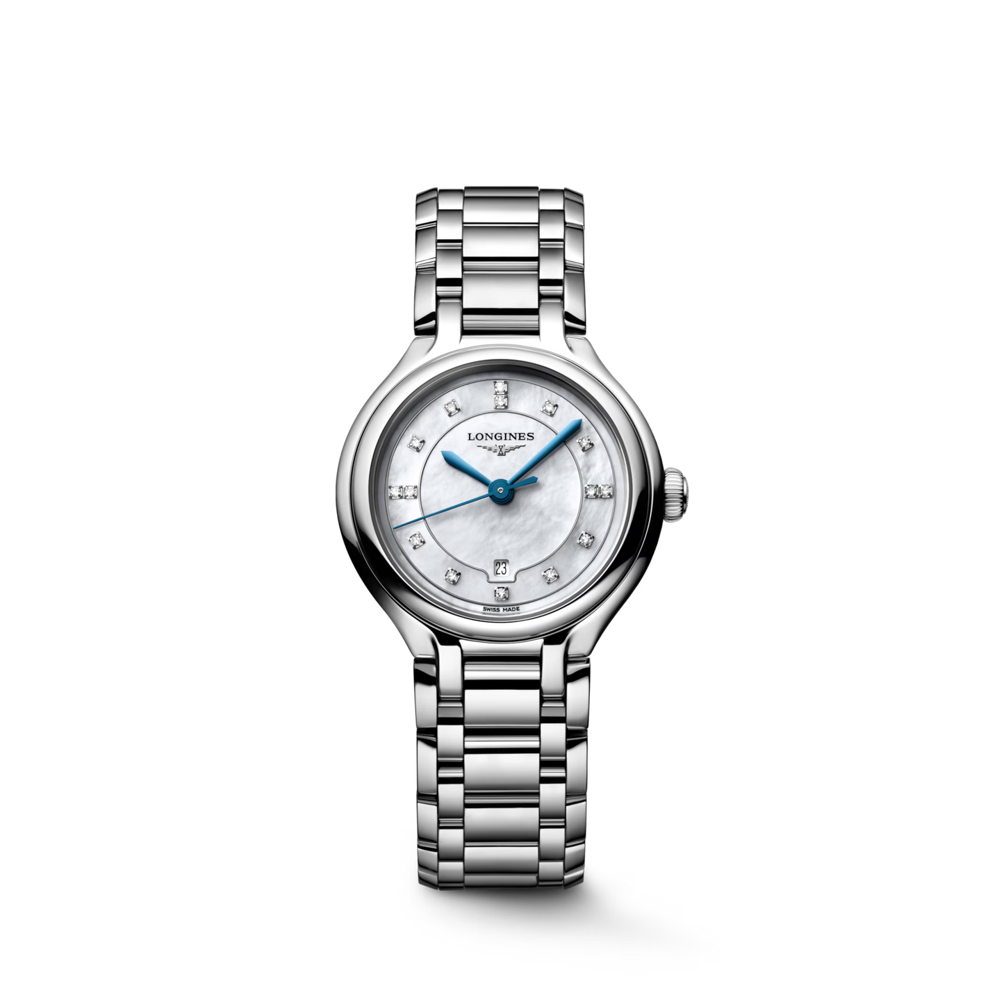 PrimaLuna 30mm Stainless Steel Quartz Ladies Watch
