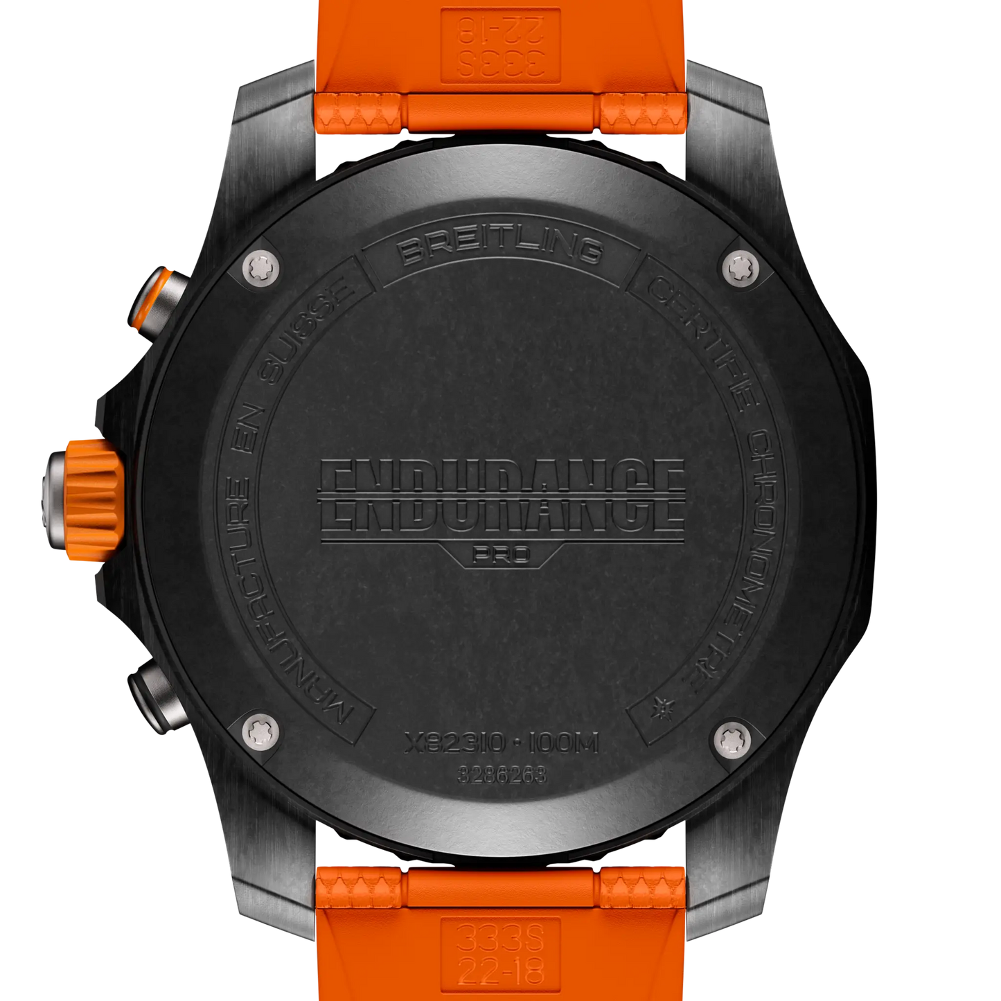 Endurance Pro 44 | 44mm Breitlight® Case Orange Strap