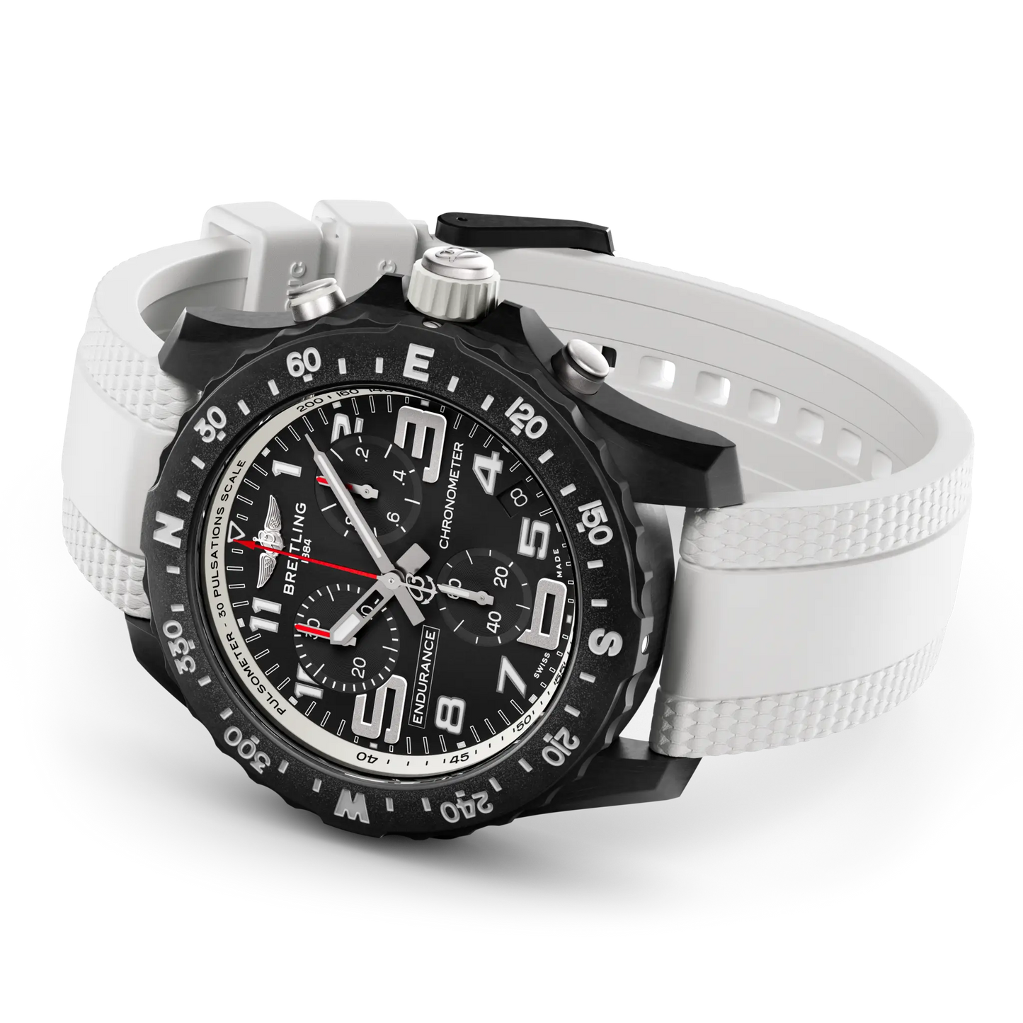 Endurance Pro 44 | 44mm Breitlight® Case White Strap