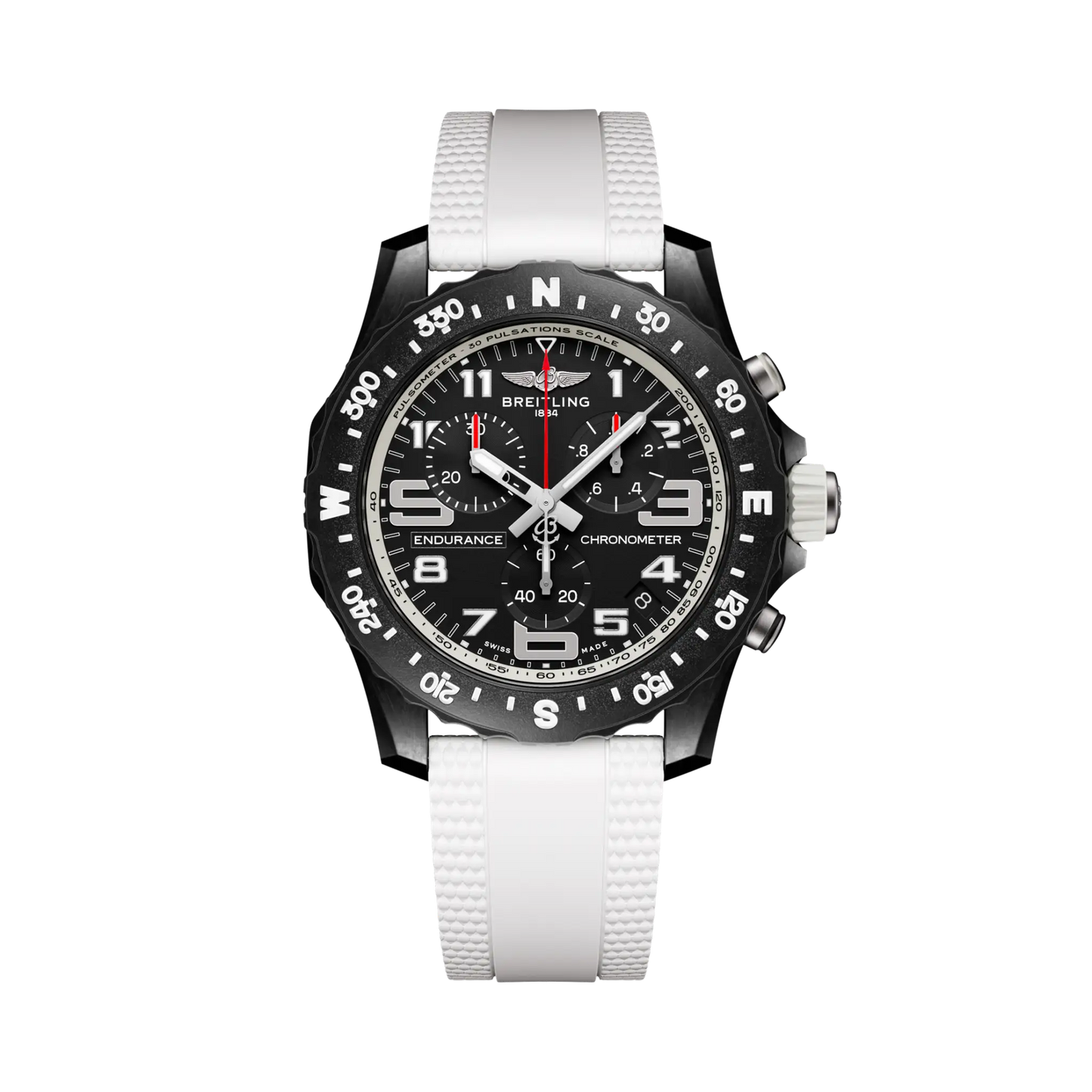 Endurance Pro 44 | 44mm Breitlight® Case White Strap