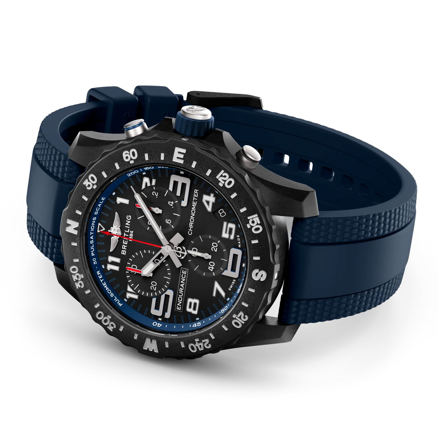 Endurance Pro 44 Chronograph | 44mm Breitlight® Case Blue Strap