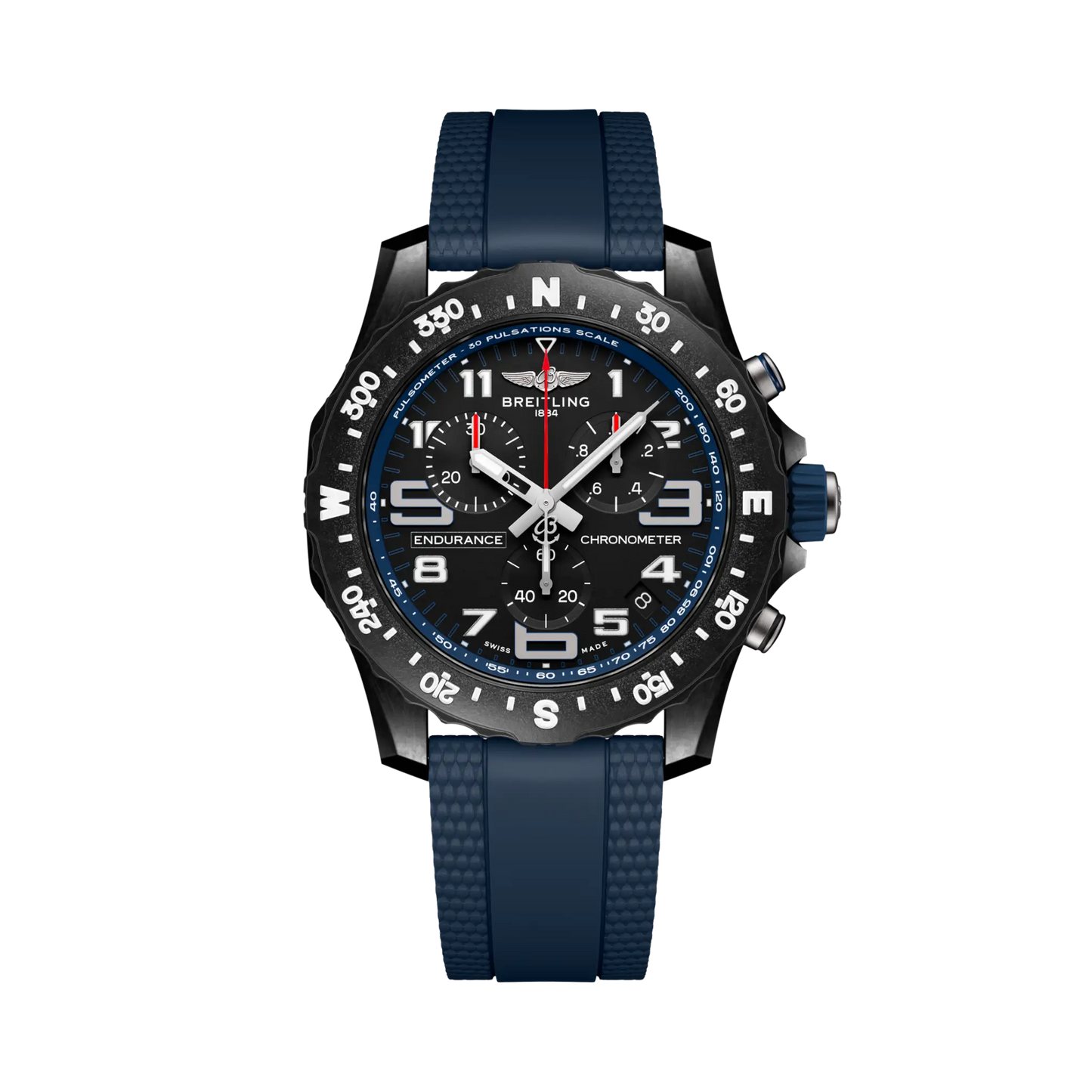 Endurance Pro 44 Chronograph | 44mm Breitlight® Case Blue Strap