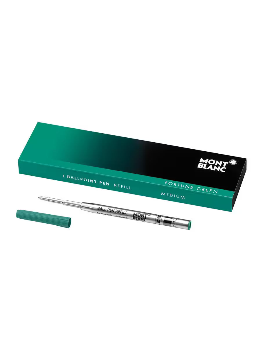 1 Ballpoint Pen Refill (M) Fortune Green