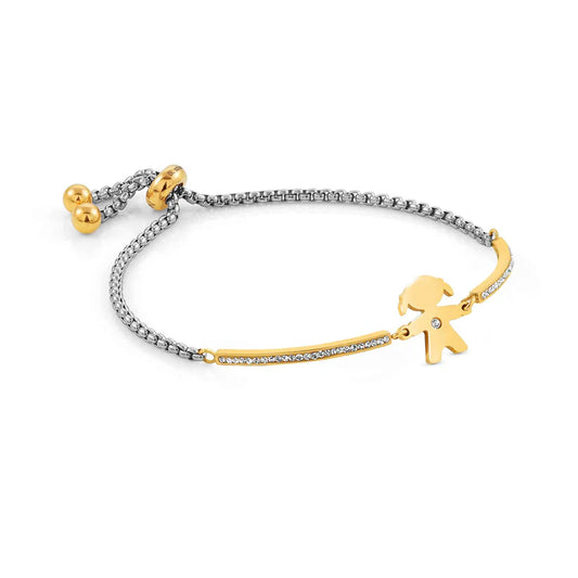 Yellow Gold Girl Milleluci Bracelet
