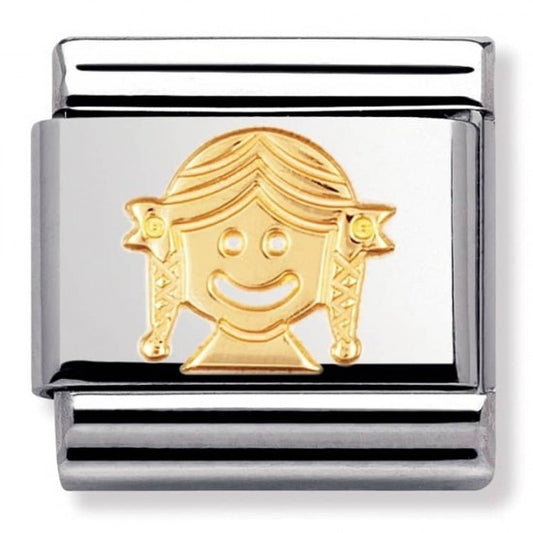 18k Gold girl