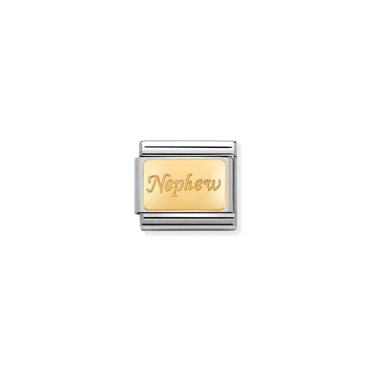 Gold Nephew Charm