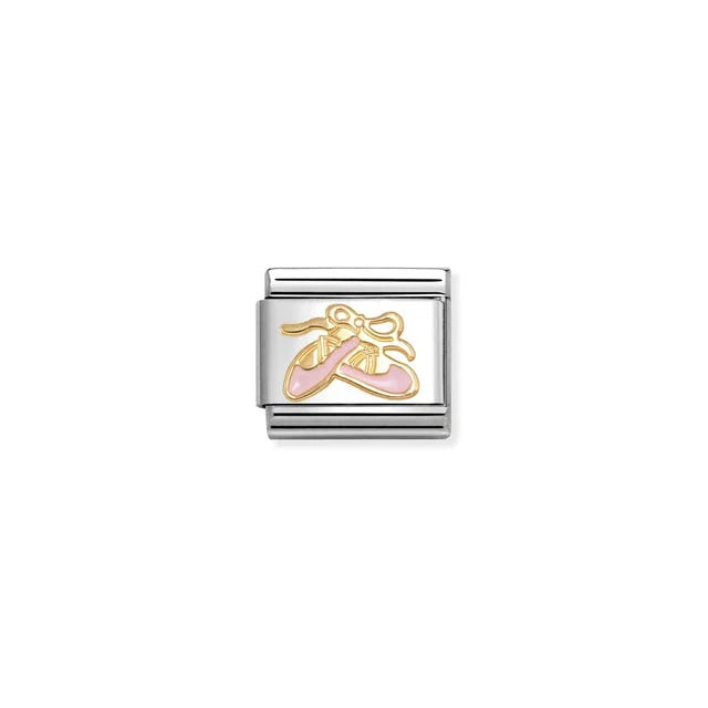 Classic Symbols Pink Ballet Shoes Charm