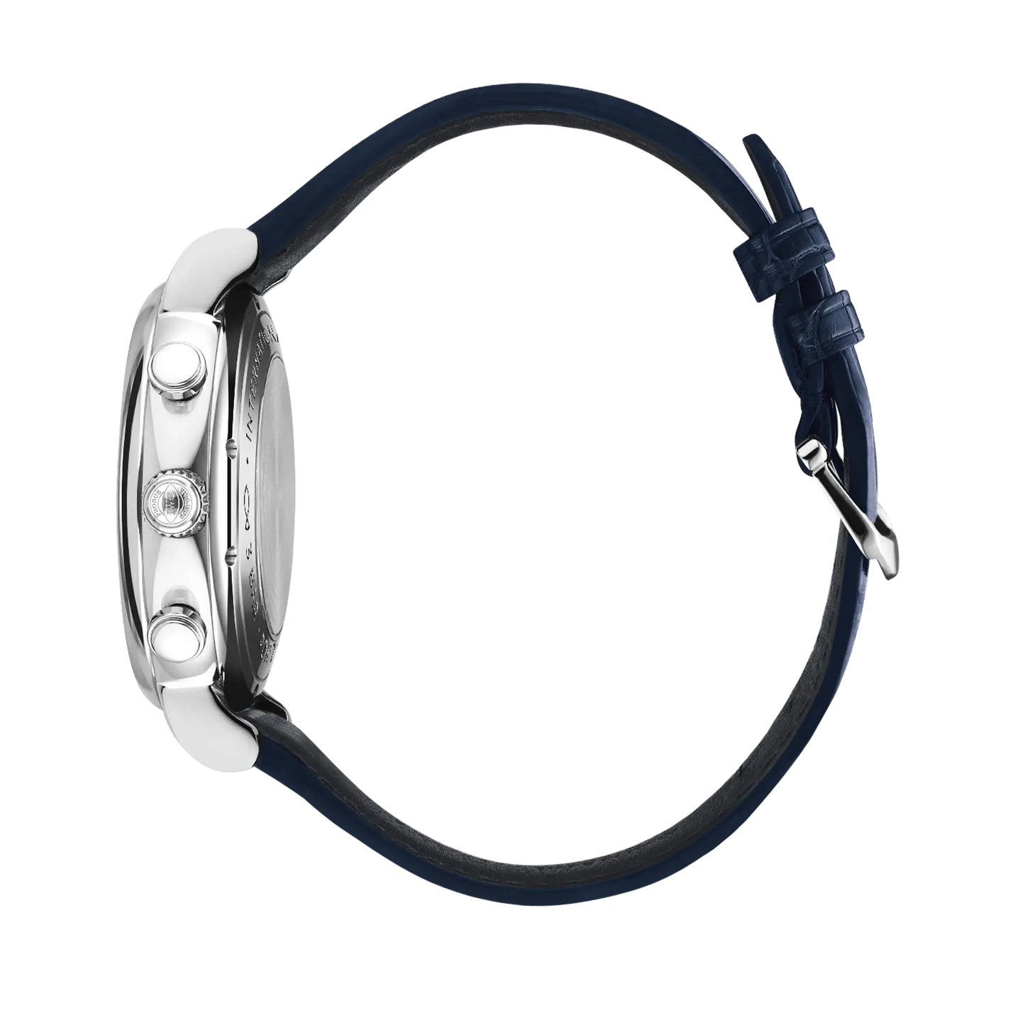 Portofino Chronograph 42mm Leather Strap Watch