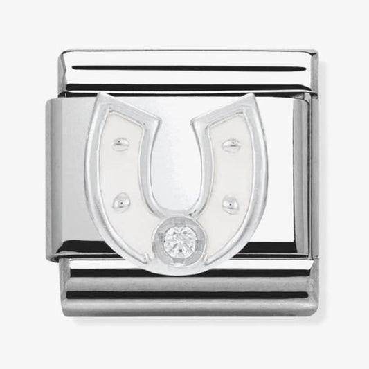 Classic Silvershine Horseshoe Charm