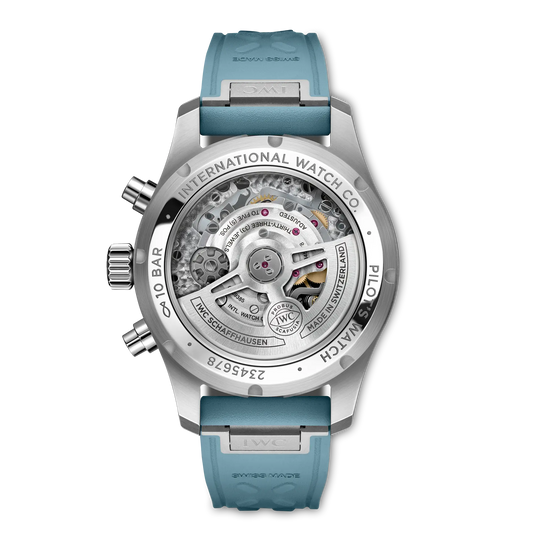 Pilot's Watch Chronograph 41mm Rubber Strap Watch