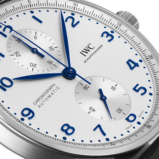 Portugieser Chronograph 41mm Leather Strap Watch