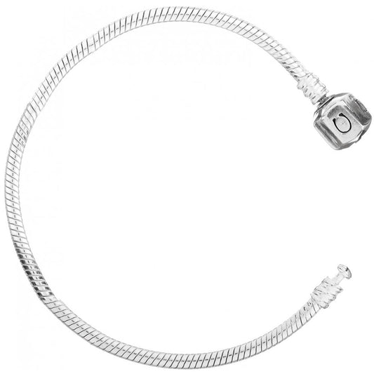 Silver Snap Bracelet 6.0"