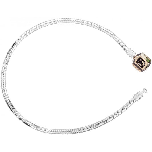 Gold Snap Fastening Bracelet