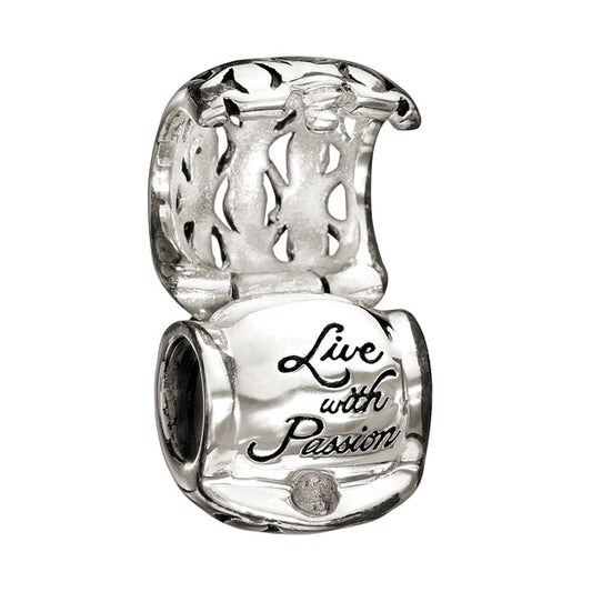 Chamilia Live With Passion Treasure Bead Charm