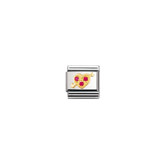 Red heart with arrow