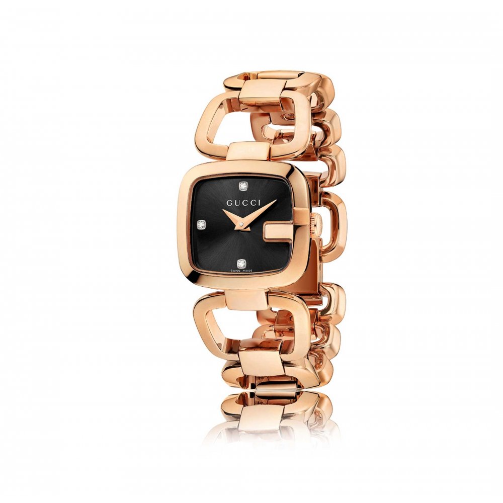 Womens G-Gucci Rose Gold Watch YA125512