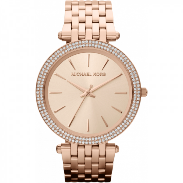 Darci Pavé Rose Gold-Tone Watch