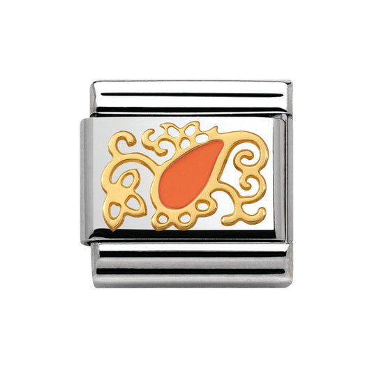 Nomination Classic Cashmere Orange Charm
