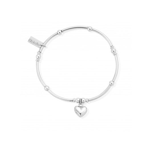 Mini Noodle Puffed Heart Bracelet