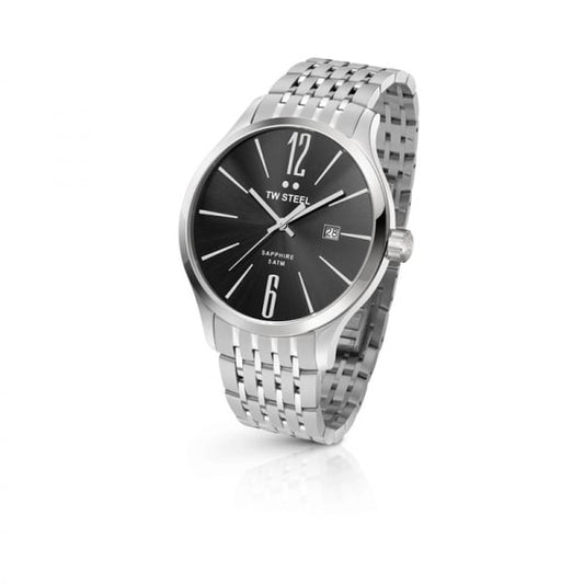 EX-DISPLAY MENS SLIM LINE STEEL WATCH