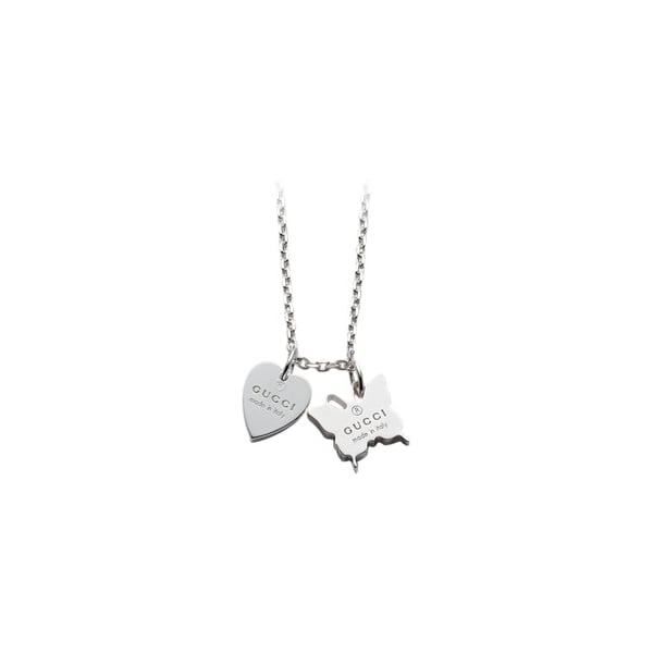 Butterfly & Heart Necklace YBB223983001