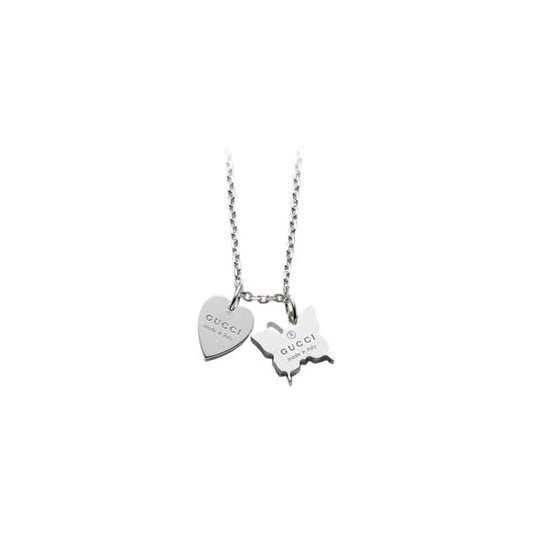 Butterfly & Heart Necklace YBB223983001