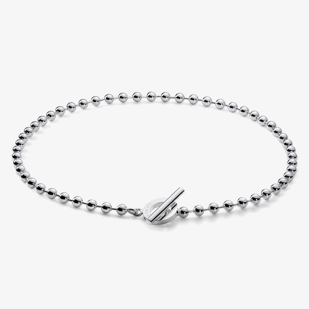 Silver GUCCI Boule Necklace