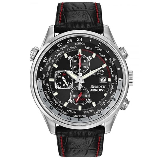 Gents Eco-drive Red Arrows Chronograph Watch
