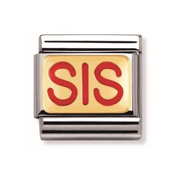 Gold SIS Charm