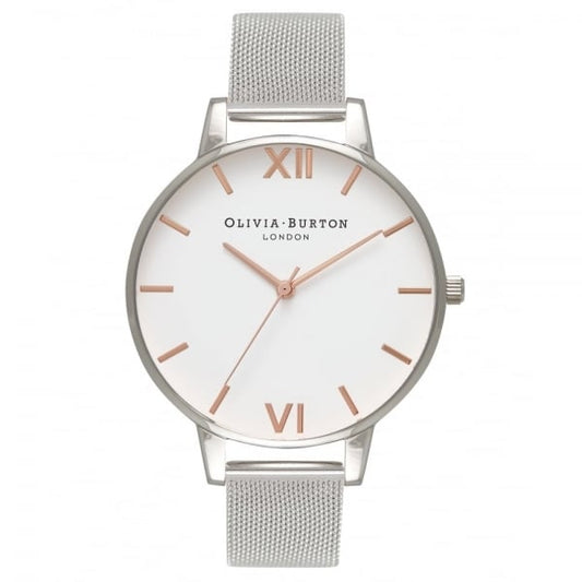 White Dial Silver Watch